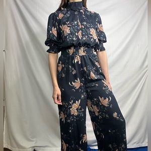 NWT Walter Baker Oneal Jumpsuit Victorian Lily
